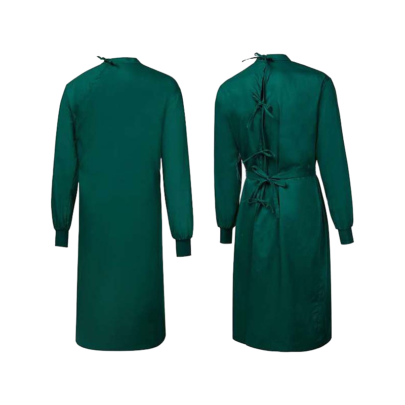 Factory Sale Cotton Dark Green Kirurgiske kjoler Vaskbar